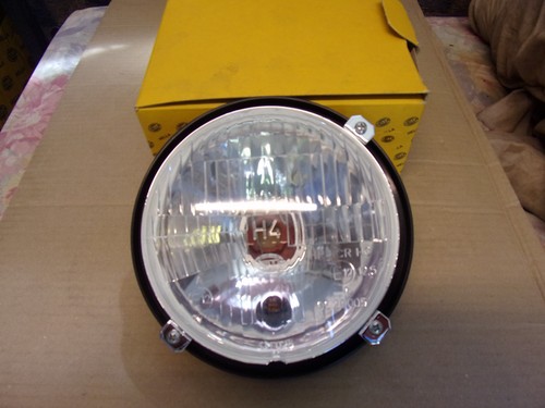 Universal head light 132mm - light, h4